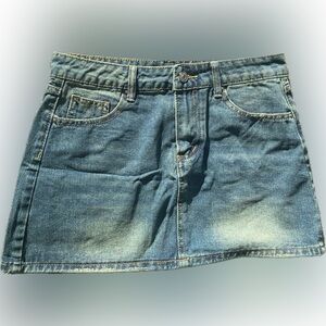 Classic Denim Mini Skirt